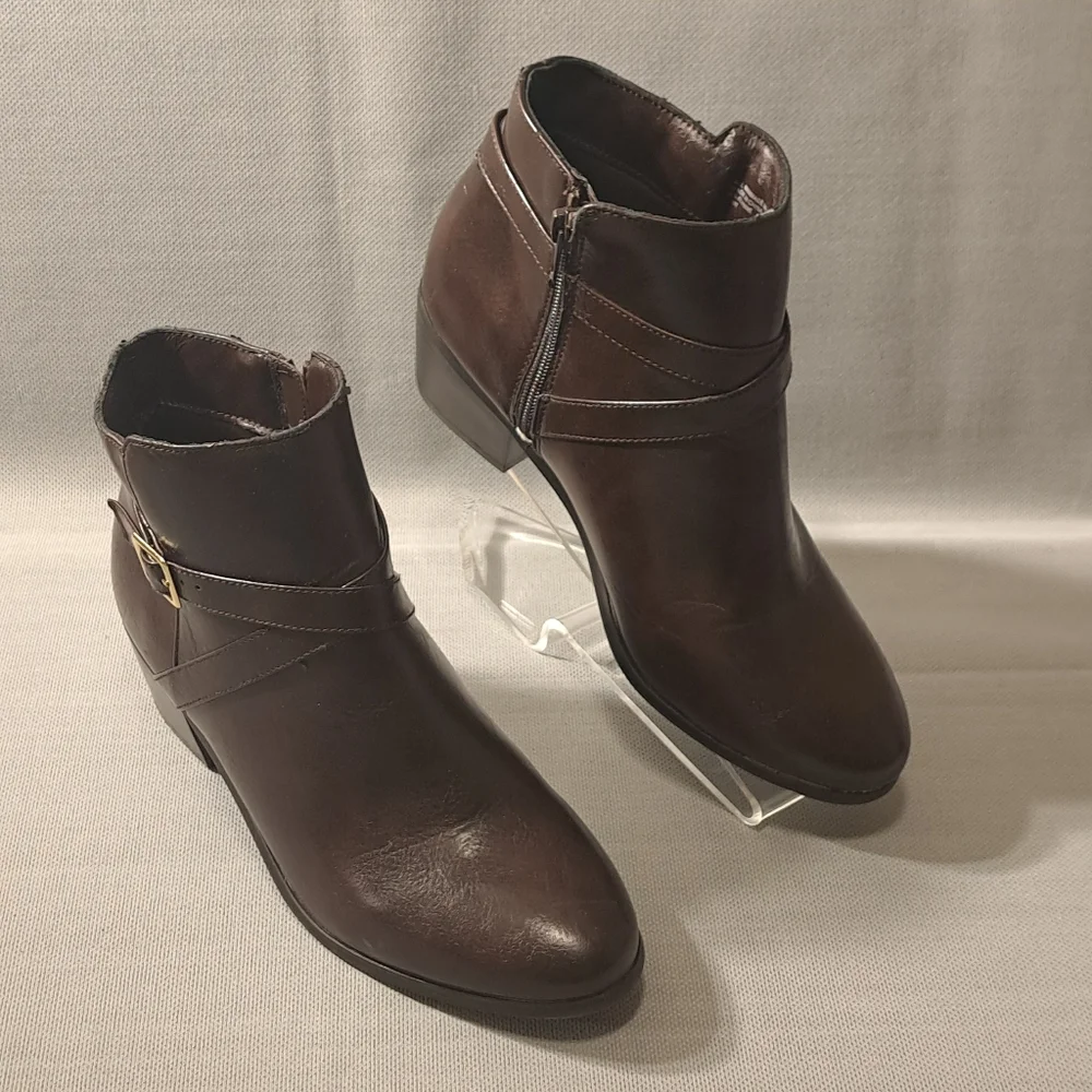 Karen‎ Scott Women's Ankle Boots Brown Size 8M